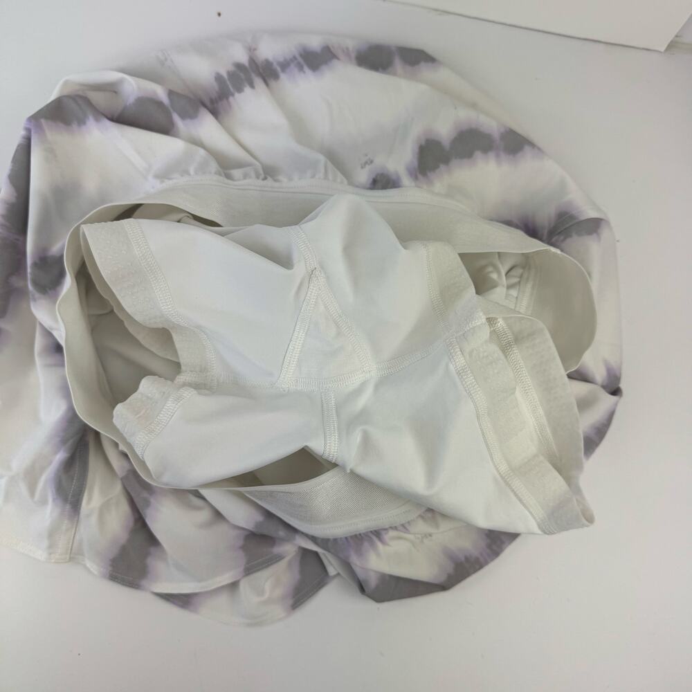 Lululemon Court Rival High-Rise Skirt Sz 10 Long - Transverse Lilac Multi - Picture 9 of 10